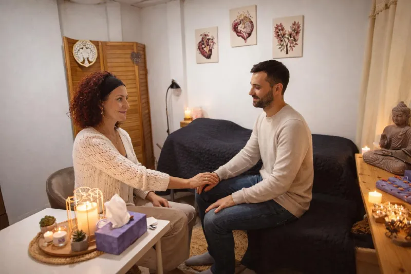 Sesión de terapia láser para relajación y bienestar | Sesión personalizada - PureLifeLaser 