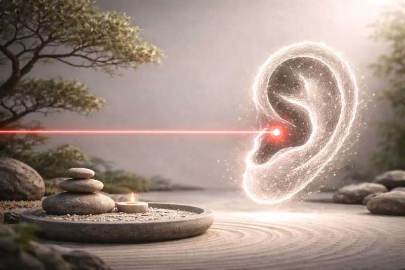 Sesión de Terapia Láser y Bienestar para promover la relajación, la serenidad y el equilibrio, sola o como complemento para dejar de fumar - PureLifeLaser